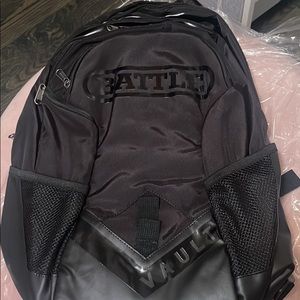 NWT Black Battle back pack